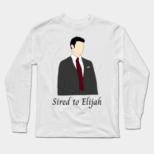 elijah mikaelson sired to elijah the originals Long Sleeve T-Shirt